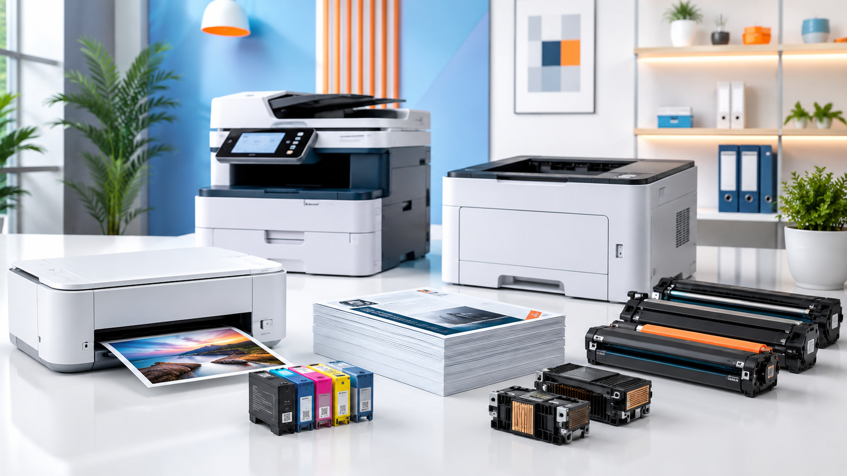 Home, office and LaserJet printer products